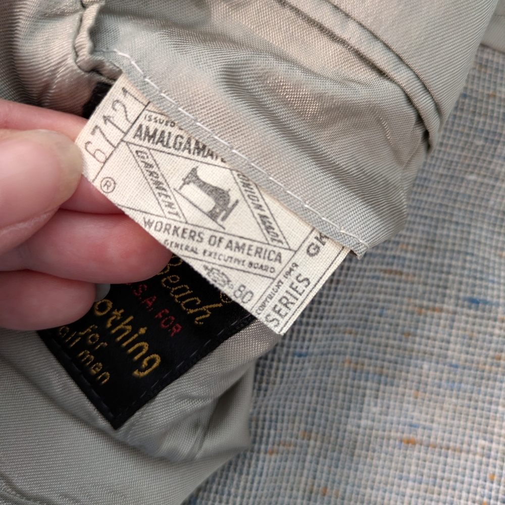 Men's Gray Blazer - image 7